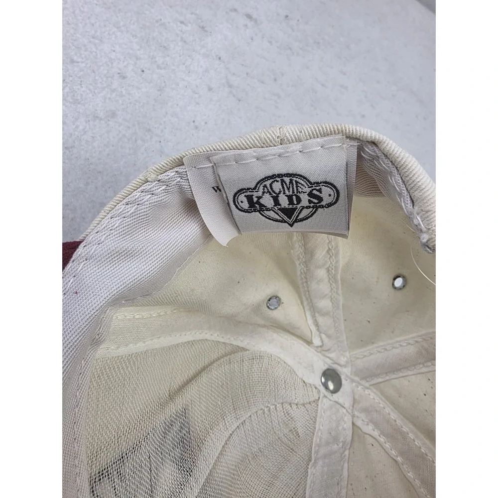 Vintage 1992 Acme Kids Bugs Bunny Snapback Hat Cap Youth USA Made Embroidered‎